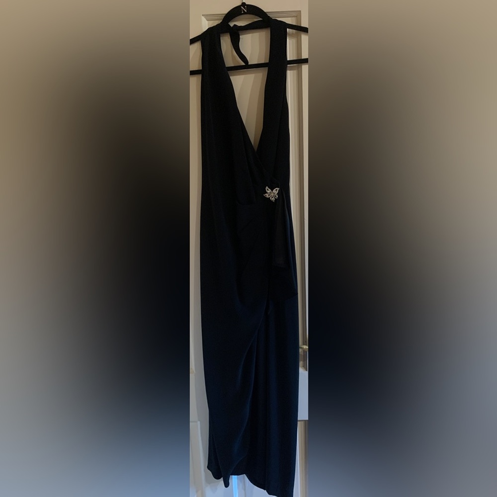 Halter cocktail dress